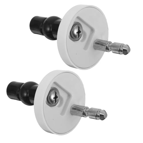 POPETPOP 2 Stücke Weiß Wc Sitz Schrauben Wc Sitz Schrauben Schrauben Pvc Hocker Gummi POPETPOP 2 Stücke Weiß Wc Sitz Schrauben Wc Sitz Schrauben Schrauben Pvc Hocker Gummi von POPETPOP