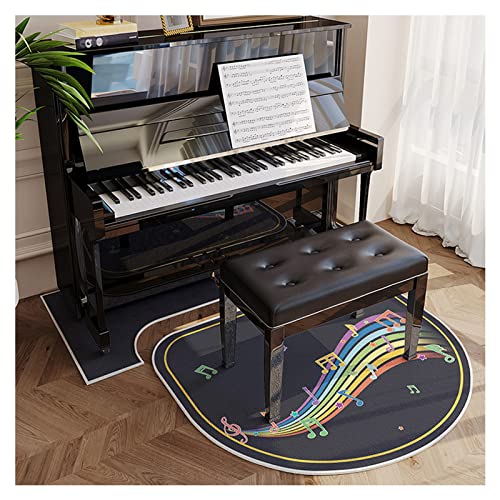 Schallschutz Teppich Klavier, 160 x 70 cm Klavierteppich Schalldämmung Teppich Matte für Piano, Rutschfester Matte/Bodenschutzmatte/Schallschutzmatte/Antivibrationsmatte Klavier Matte (Color:B) von PPGE