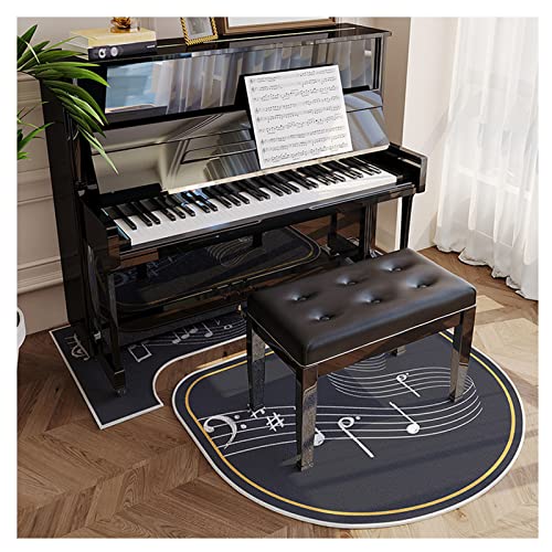 Schallschutz Teppich Klavier, 160 x 70 cm Klavierteppich Schalldämmung Teppich Matte für Piano, Rutschfester Matte/Bodenschutzmatte/Schallschutzmatte/Antivibrationsmatte Klavier Matte (Color:EIN) von PPGE