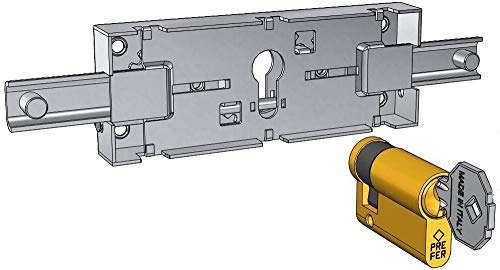 Zentralschloss für Rollladen mit Euro-Profilzylinder von PREFER