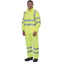 Rjg/m Warnschutz-Regenjacke Größe m gelb - Prevent von ASATEX AKTIENGESELLSCHAFT
