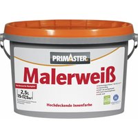 Malerweiß konservierungsmittelfrei 2,5 l Malerweiß - Primaster von PRIMASTER