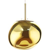 Deckenlampe - Designer-Pendelleuchte - Evanish Gold - Acryl, Metall - Gold von PRIVATEFLOOR