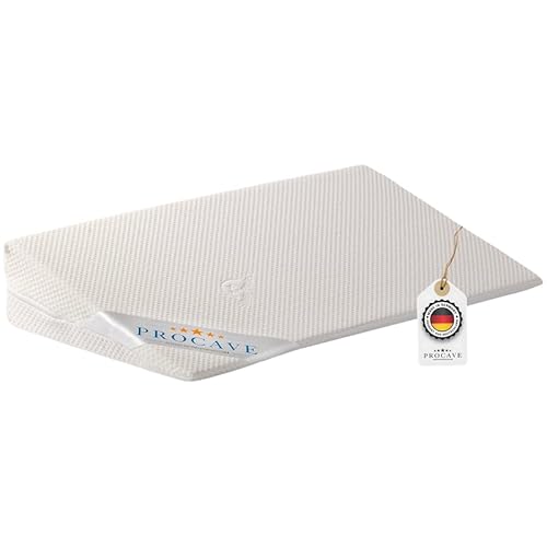 PROCAVE Bettkeil mit Bezug aus Silver Protect-Doppeltuch | Breite: 140 cm x T: 45 cm x H: 15/1 cm | Made in Germany | keilförmiges Schaumstoffkissen für Betten und Wasserbetten PROCAVE Bettkeil mit Bezug aus Silver Protect-Doppeltuch | Breite: 140 cm x T: 45 cm x H: 15/1 cm | Made in Germany | keilförmiges Schaumstoffkissen für Betten und Wasserbetten von PROCAVE