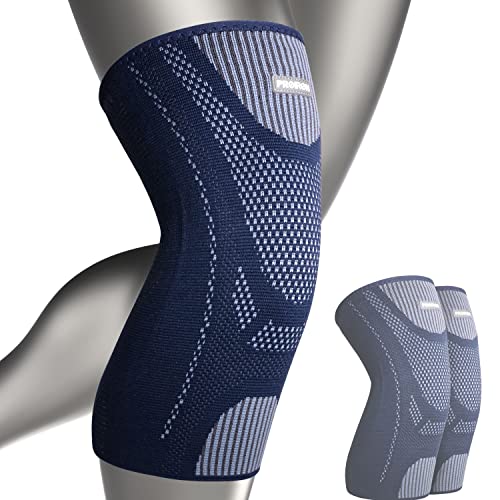 PROIRON Kniebandage Männer/Damen, Knee Sleeves, Orthopädische Kniebandage, Kraftsport Knee Support, Knie Bandagen Knieorthese, Knieschoner Bandage Meniskus für Sport, Laufen, Volleyball von PROIRON