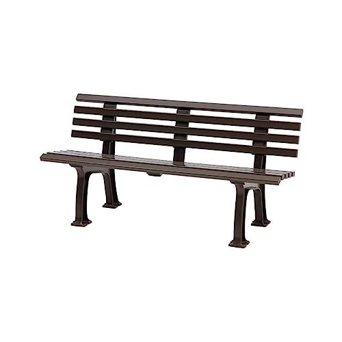 PROREGAL Gartenbank Antigua | 3-Sitzer | Braun | HxBxT 74x150x54cm | Witterungs- & UV-beständiger Kunststoff | Parkbank Sitzbank Außenbereich Garten Balkon Terrasse PROREGAL Gartenbank Antigua | 3-Sitzer | Braun | HxBxT 74x150x54cm | Witterungs- & UV-beständiger Kunststoff | Parkbank Sitzbank Außenbereich Garten Balkon Terrasse von PROREGAL