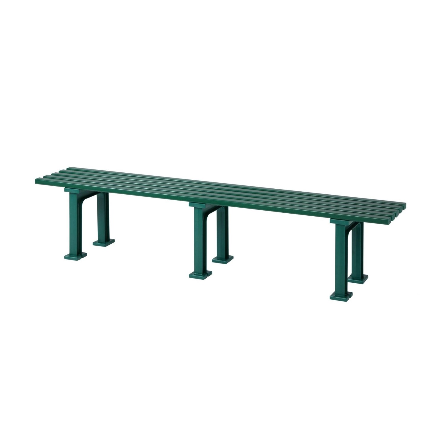 PROREGAL Gartenbank Kuba 4 Sitzer Grün HxBxT 42 x 200 x 37 cm Witterungskunststoff & UV Beständiger Kunststoff Parkbank Sitzbank PROREGAL Gartenbank Kuba 4 Sitzer Grün HxBxT 42 x 200 x 37 cm Witterungskunststoff & UV Beständiger Kunststoff Parkbank Sitzbank von PROREGAL