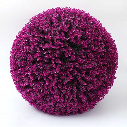 Künstlicher Pflanzen-topiary-ball Im Freien, Runder Künstlicher Pflanzen-topiary-ball, Fällt Nicht Leicht Ab, Künstlicher Pflanzenball für Home-partys und Hochzeiten, Display-dekor-requisiten (D 45cm) von PROUH