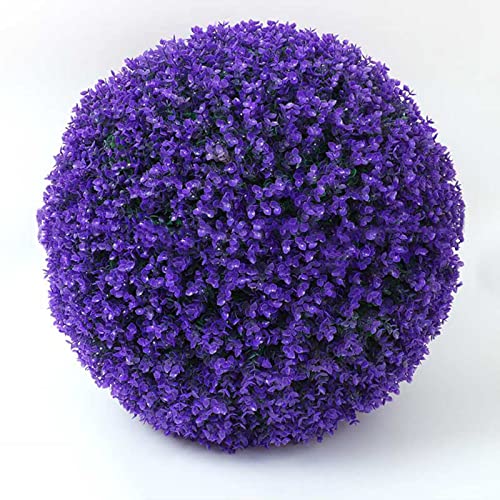 Künstlicher Pflanzen-topiary-ball Im Freien, Runder Künstlicher Pflanzen-topiary-ball, Fällt Nicht Leicht Ab, Künstlicher Pflanzenball für Home-partys und Hochzeiten, Display-dekor-requisiten (E 40cm) von PROUH