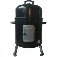 Purline - Barbecue-Smoker aus schwarzem Stahl - Schwarz von PURLINE