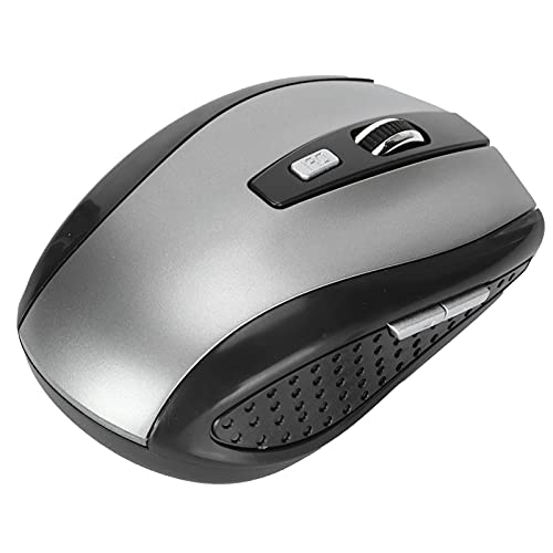 PUSOKEI PC-Funkmaus, Optische 2,4-G-Maus für Laptop/Tablet/Desktop-PC Büro-Ergonomie-Mäuse mit USB-Empfänger-Unterstützung AAA * 2-Batterie (Nicht Im Lieferumfang von PUSOKEI