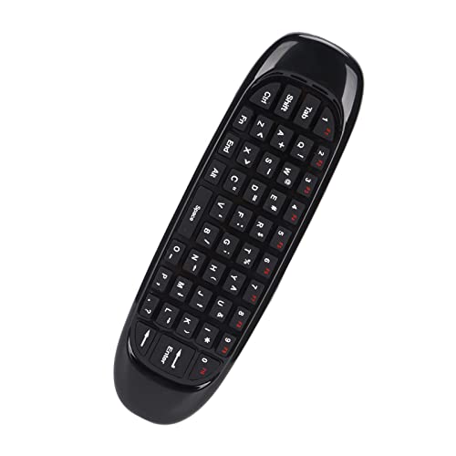 PUSOKEI Tragbare Kabellose Tastatur Maus 3 in 1 mit 2 4 G Wireless Technologie Automatischem Schlafmodus Wiederaufladbarem Akku für PC für TV Box von PUSOKEI