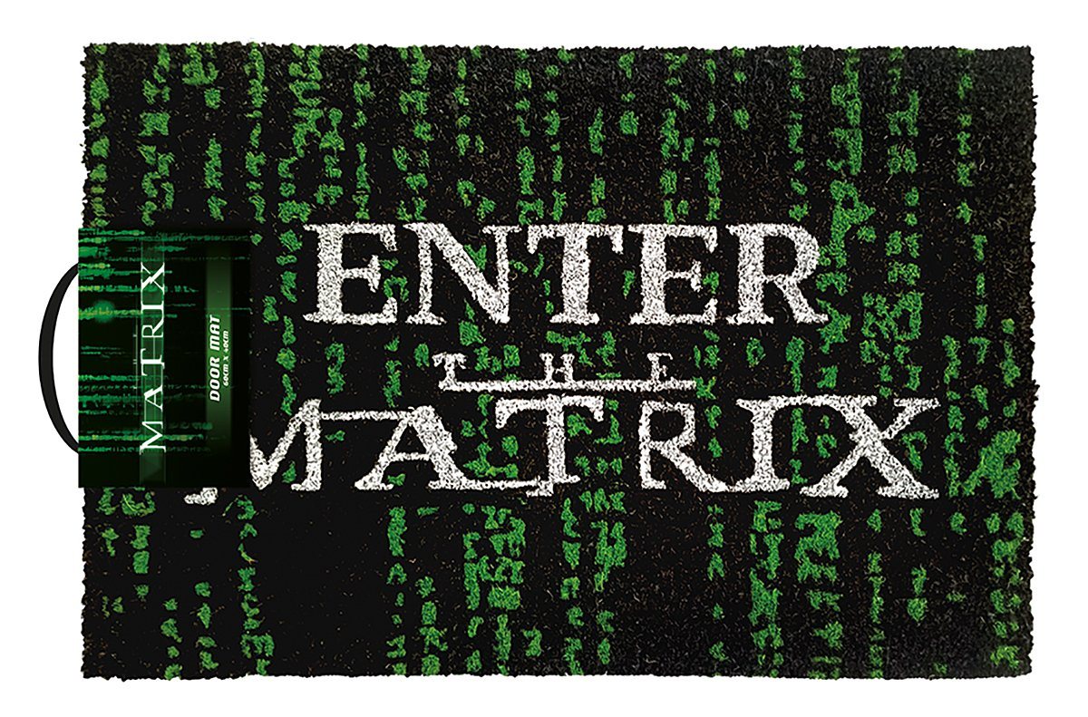 Fußmatte Matrix Fußmatte Enter the Matrix, PYRAMID, Höhe: 40 mm von PYRAMID