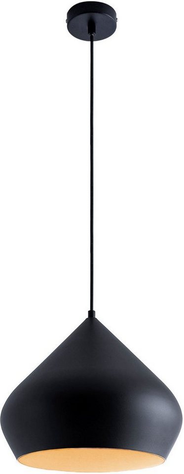 Paco Home Pendelleuchte Alex, ohne Leuchtmittel, Küchenlampe Hängelampe Esszimmer Esstischlampe Industrial Ø 38cm von Paco Home