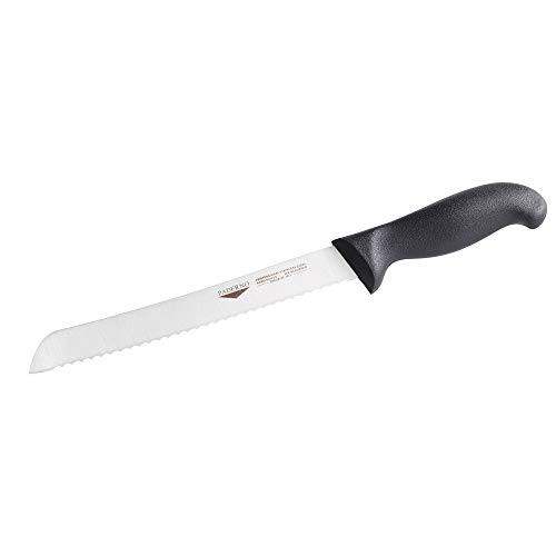 PADERNO Messer Brot 25 Zentimeter schwarzem Griff von PADERNO