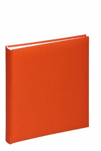 Pagna 10804-09 Fotoalbum 210 x 250 mm 40 Seiten, Leineneinband, weißer Fotokarton Farbe: orange von Pagna