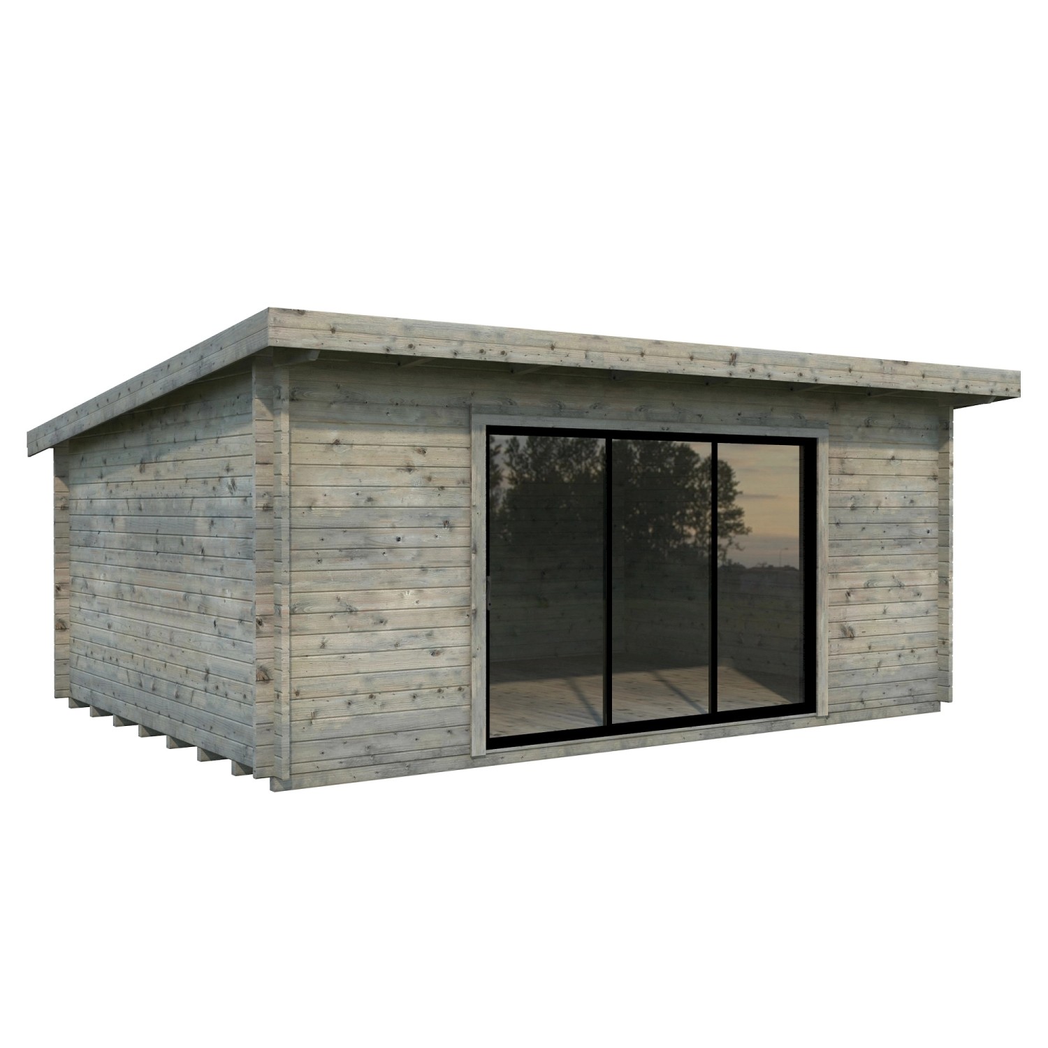 Palmako Gartenhaus Lea Slide Plus Grau Tauchgrundiert 530 cm x 380 cm Palmako Gartenhaus Lea Slide Plus Grau Tauchgrundiert 530 cm x 380 cm von Palmako