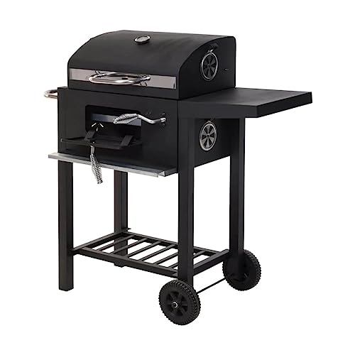 Vaggan Deluxe Holzkohlegrill – Grillfläche (LXB) 44 x 32 cm – Stahl – Matt Black von Paniate Design