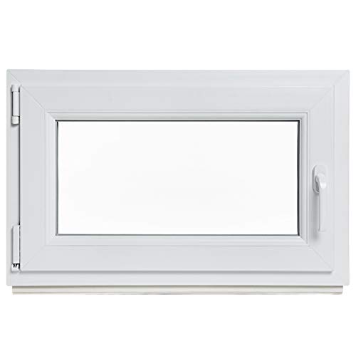 Kellerfenster - Kunststoff - Fenster - weiß - BxH: 90 x 55 cm - DIN links - 2-fach-Verglasung - Lagerware Kellerfenster - Kunststoff - Fenster - weiß - BxH: 90 x 55 cm - DIN links - 2-fach-Verglasung - Lagerware von Panorama24