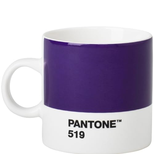 Pantone Espressotasse, Porzellan, Violet 519, 6.1 x 6.1 x 8.2 cm von Copenhagen Design