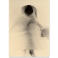 Paper Collective - Blurred Girl Poster, 30 x 40 cm von Paper Collective