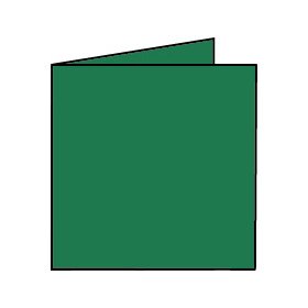Karte Paperado Karton, 25 Quadratische Briefumschläge – Wald (5 Stück) von Paperado