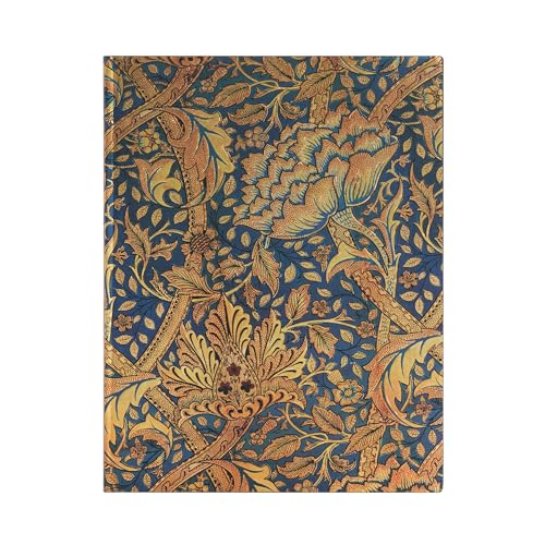 Morris Windrush (William Morris) Ultra Unlined Journal: Flexi softcover, 100 gsm, ribbon marker, memento pouch, book edge printing von Paperblanks