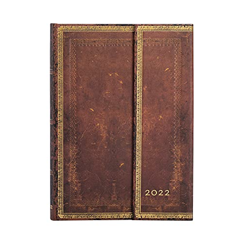 Paperblanks, Sierra, Vertikal, Midi, DE7708-4, Vertikal - Midi (180 x 130) 160p: Hardcover, Vertical Layout, 100 gsm, wrap closure von Paperblanks