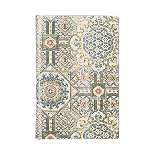 Paperblanks - Ashta - Sacred Tibetan Textiles - Flexi - Mini - Lined - 80 Gsm: Flexi softcover, 80 gsm, ribbon marker, memento pouch, book edge printing (Sared Tibetan Textiles) von Paperblanks