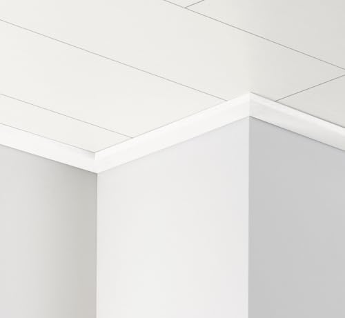 Parador DAL 3 Dekor-Deckenleiste Esche weiß glänzend Dekor - Länge 2.20m Parador DAL 3 Dekor-Deckenleiste Esche weiß glänzend Dekor - Länge 2.20m von Parador
