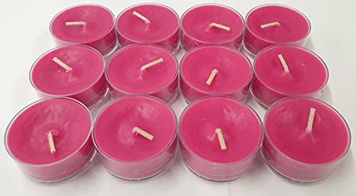 PartyLite 12 Teelichter "Himbeer Makaronen" / "Raspberry Macaroon" von PartyLite