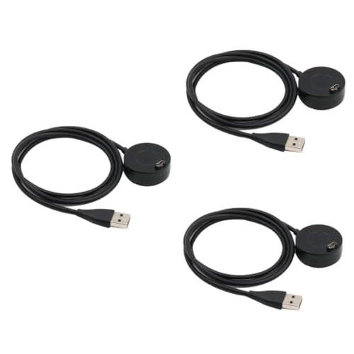 PartyKindom 3st Fenix5 Ladekabel USB-Kabel USB-datenkabel Aus Kunststoff Ladegeräte Für Uhrenständer Tragbares Ladekabel Schwarzes Ladekabel Ladestation Reisen Plastik Haushalt von PartyKindom