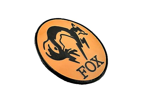 Fox Foxhound Brown MGS Airsoft Paintball PVC Morale Patch von Patch Nation