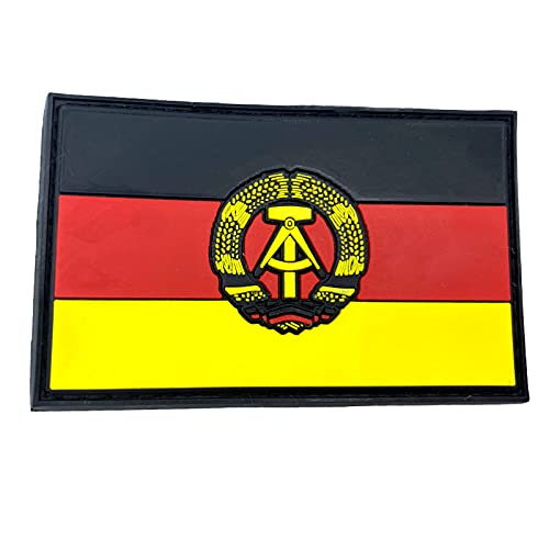 Ost-Deutschland DDR Flagge Airsoft Klettverschluss PVC Patch von Patch Nation