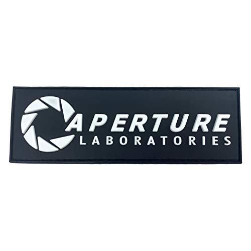 Patch Nation Aperture Laboratories Portal PVC Airsoft Paintball Klett Emblem Abzeichen Patch von Patch Nation