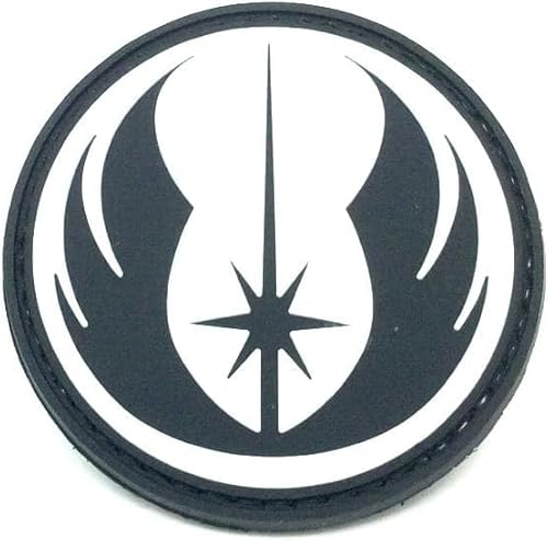 Patch Nation Orden der Jedi schwarz PVC Airsoft Paintball Morale Patch von Patch Nation