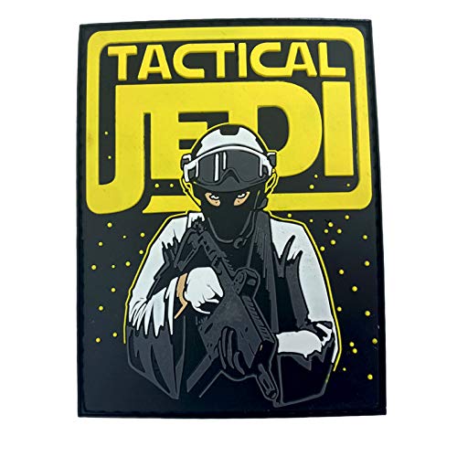 Tactical Jedi Cosplay Airsoft PVC Klett Emblem Abzeichen Cosplay Patch von Patch Nation