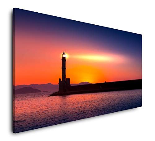 Leuchtturm am Meer 120x 60cm Panorama Leinwand Bild XXL Format Wandbilder Wohnzimmer Wohnung Deko Kunstdrucke Leuchtturm am Meer 120x 60cm Panorama Leinwand Bild XXL Format Wandbilder Wohnzimmer Wohnung Deko Kunstdrucke von Paul Sinus Art