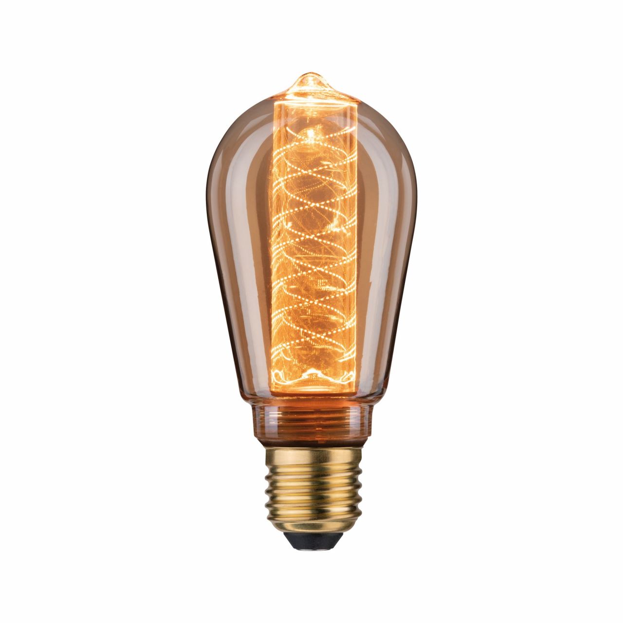 Paulmann LED Leuchtmittel Vintage-Kolben ST64 E27 4 W gold mit Innenkolben von Paulmann