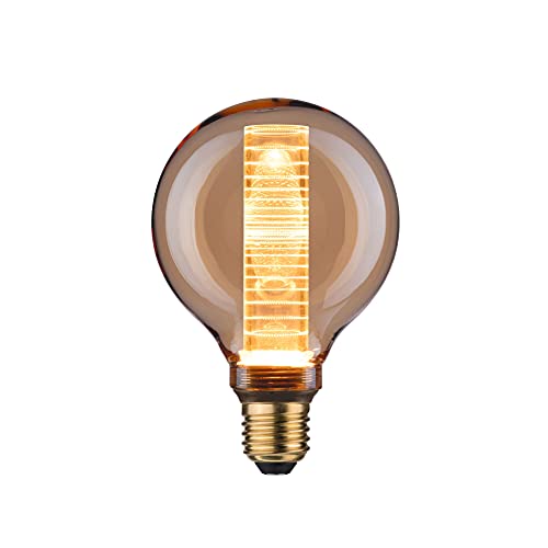Paulmann 28603 LED Lampe G95 Inner Glow Edition 4W Retro Leuchtmittel Gold mit Innenkolben Glas 1800K Goldlicht E27 von Paulmann
