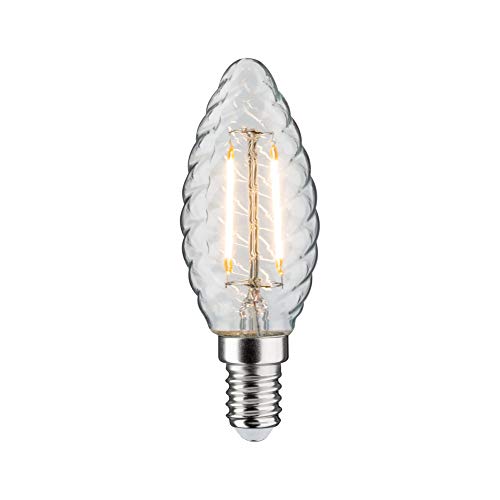 Paulmann 28706 LED Lampe Filament Kerze 2,6 Watt Leuchtmittel Klar 2700 K Warmweiß E14 von Paulmann