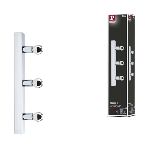 Paulmann 80096 Spiegelleuchte IP44 E14 230V max. 3x40W dimmbar Chrom Paulmann 80096 Spiegelleuchte IP44 E14 230V max. 3x40W dimmbar Chrom von Paulmann