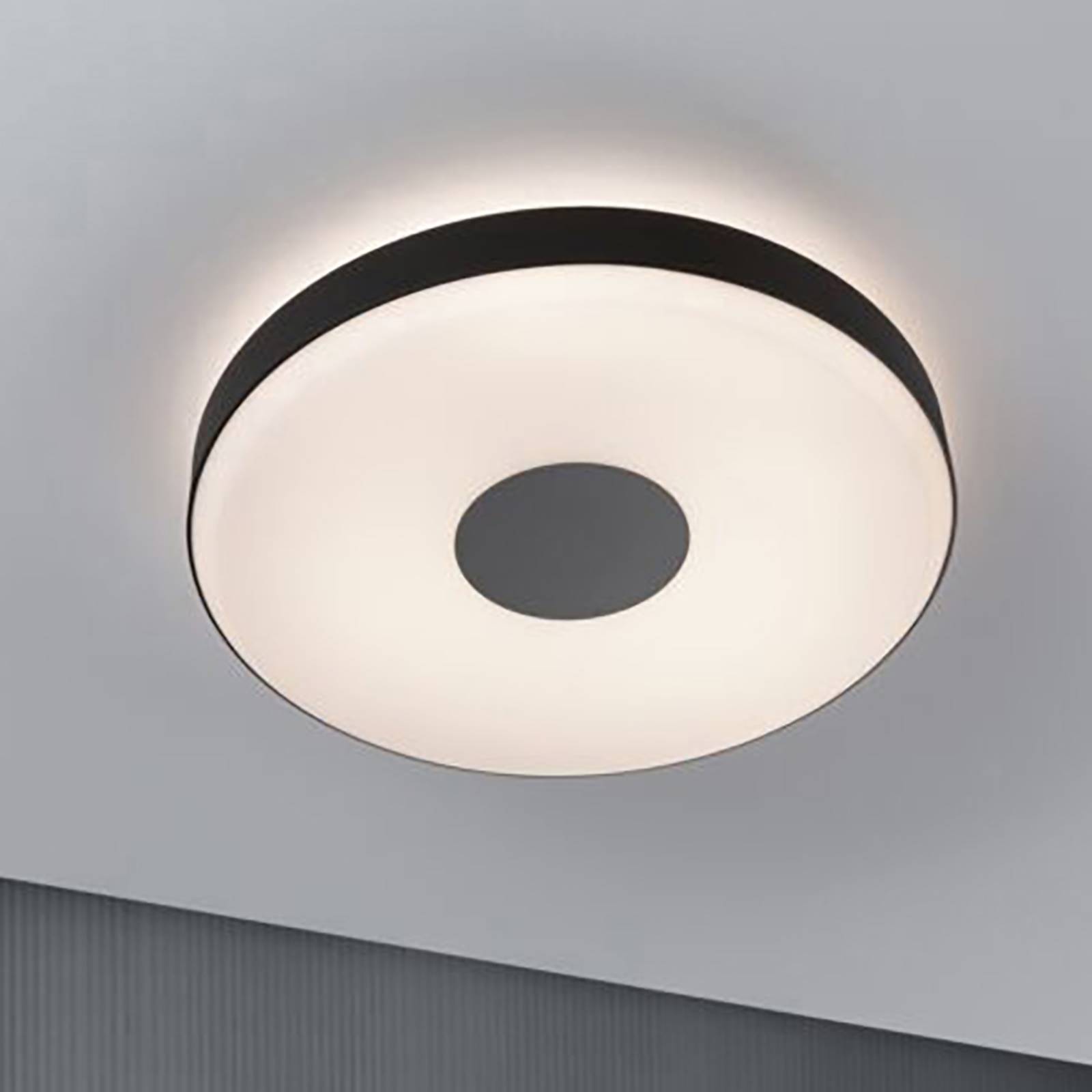Paulmann Puric Pane LED-Deckenlampe ZigBee schwarz von Paulmann
