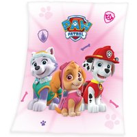 PAW PATROL Kinderdecke "Paw Patrol", mit süßen Hunden, Kuscheldecke von Paw Patrol