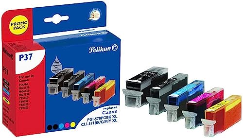 Pelikan 4111791 Tinte P37 Multipack schwarz von Pelikan