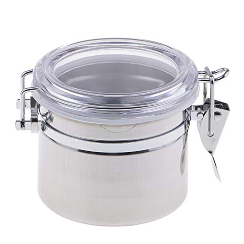 Perfeclan Silber aus aus Pfeifentabak Blechdose Luftbefeuchter Feuchtigkeitsbox Topfkapazität - C von Perfeclan