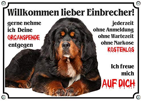 Petsigns Hundeschild Do Khyi - Warnschild Organspende - wetterfest Fun, DIN A5 von Petsigns