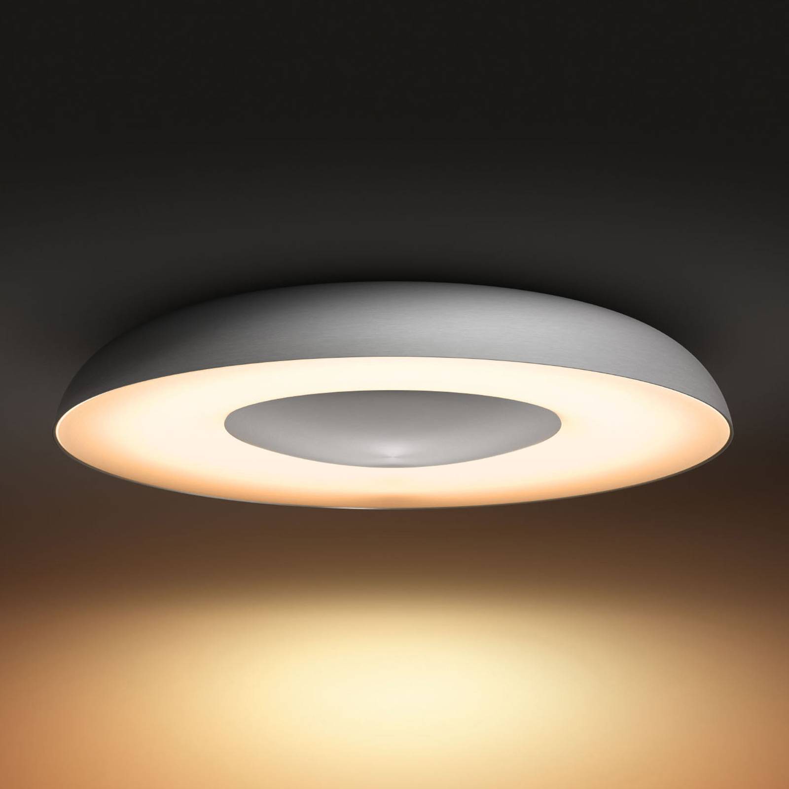 Philips Hue White Ambiance Still Deckenlampe alu von Philips Hue