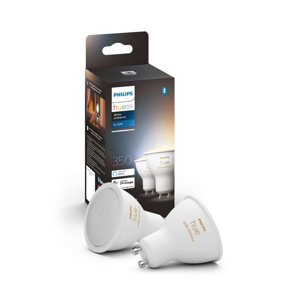 Philips Hue - Philips Hue White Amb. 6W Bluetooth GU10 Leuchtmittel 2 pcs. Philips Hue von Philips Hue