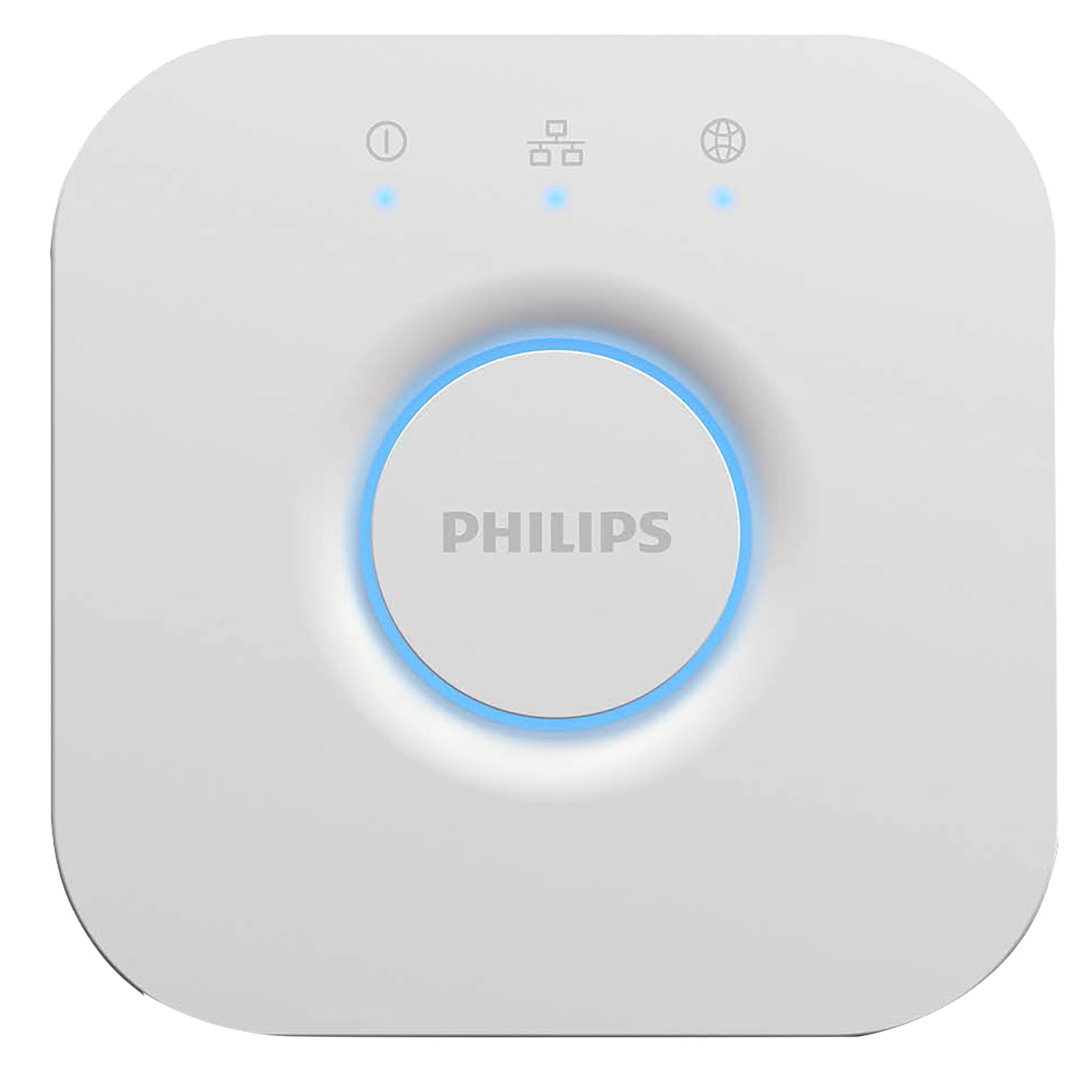 Philips Hue Bridge Weiß zur Steuerung der Philips Hue Produkte von Philips Hue